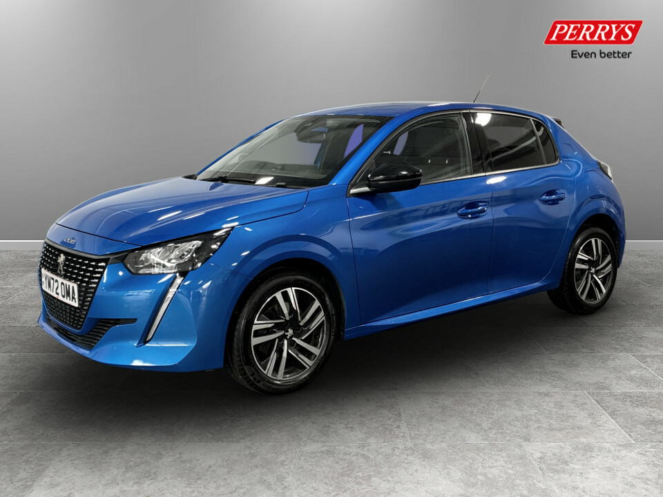 Peugeot 208 1.5 Bluehdi 100 Allure Premium YM72OMA Blue #3