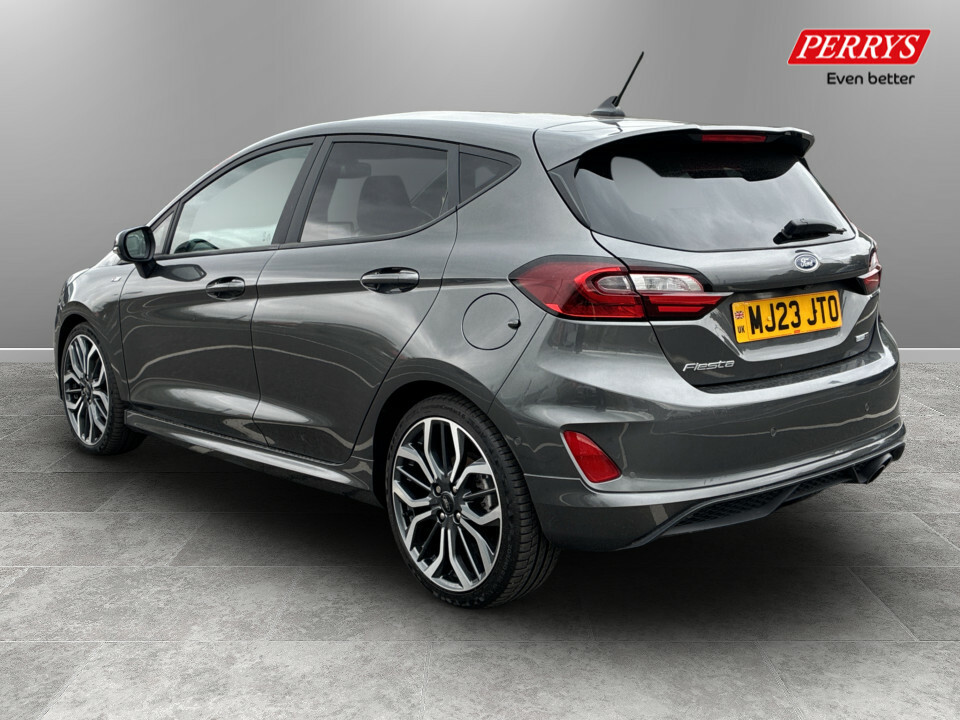 Ford Fiesta 1.0 Ecoboost Hbd Mhev 125 St-line X MJ23JTO Grey #5