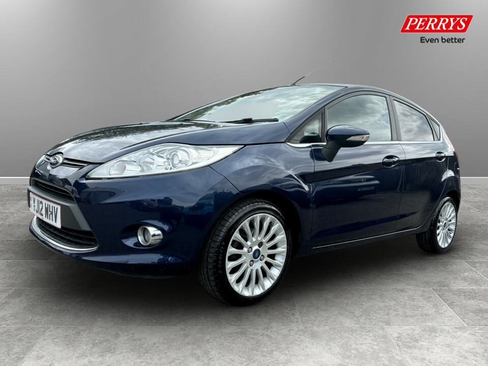 Ford Fiesta Ford Fiesta Titanium YJ12WHV Blue #3