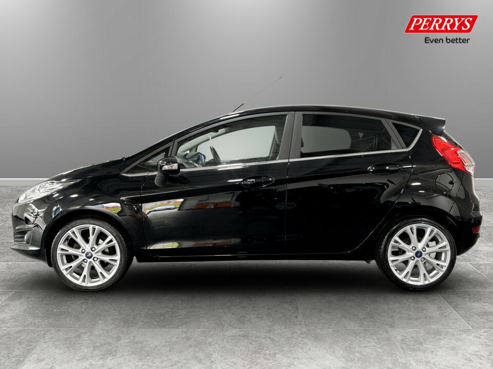 Ford Fiesta 1.0 Ecoboost 125 Titanium X LL17LAO Black #4