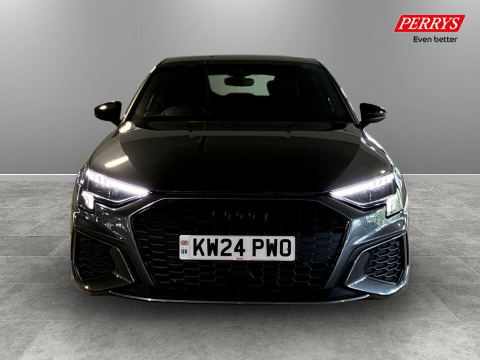 Audi A3 35 Tfsi Black Edition S Tronic KW24PWO Grey #2