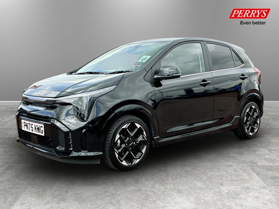 Kia Picanto 1.0 Gt-line S PN75KWG Black #3