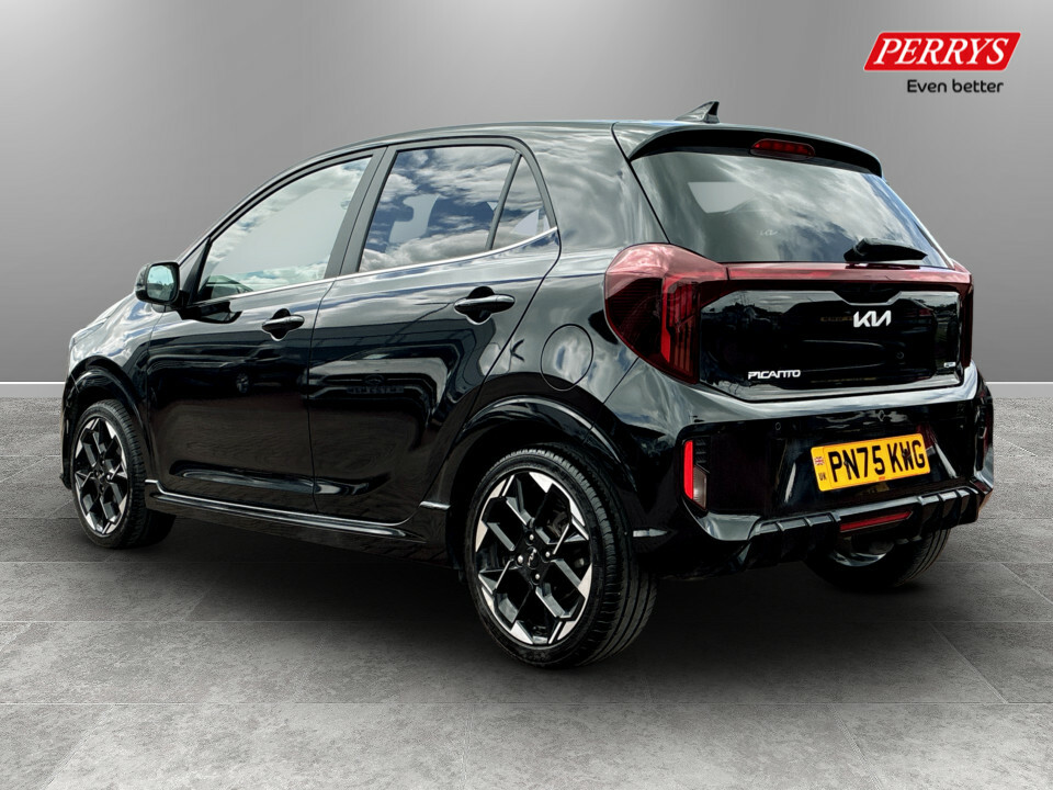 Kia Picanto 1.0 Gt-line S PN75KWG Black #5