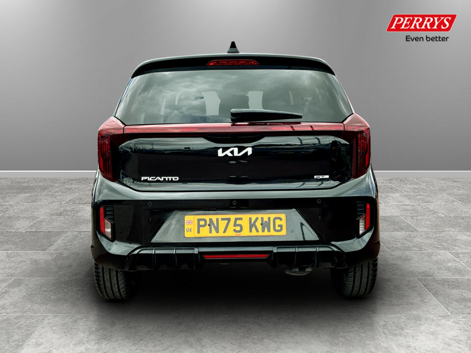 Kia Picanto 1.0 Gt-line S PN75KWG Black #6