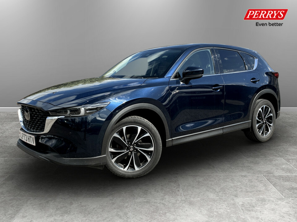 Mazda CX-5 2.0 E-skyactiv G Mhev Exclusive-line LP73HTV Blue #3
