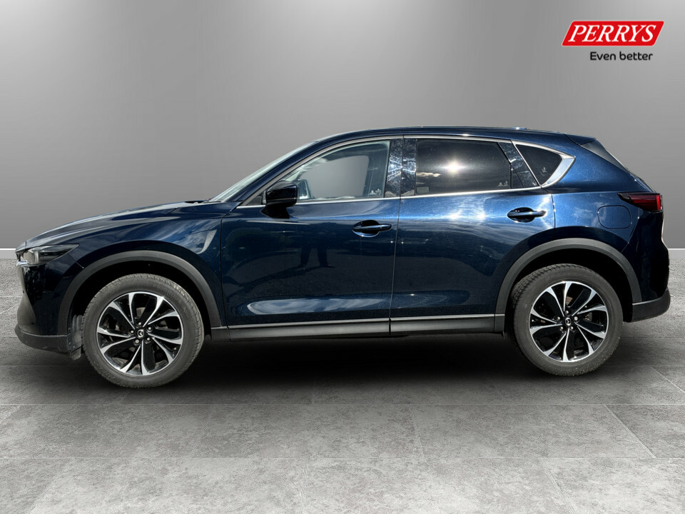 Mazda CX-5 2.0 E-skyactiv G Mhev Exclusive-line LP73HTV Blue #4