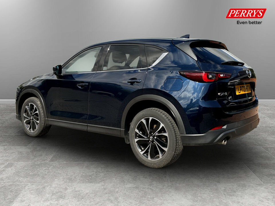 Mazda CX-5 2.0 E-skyactiv G Mhev Exclusive-line LP73HTV Blue #5