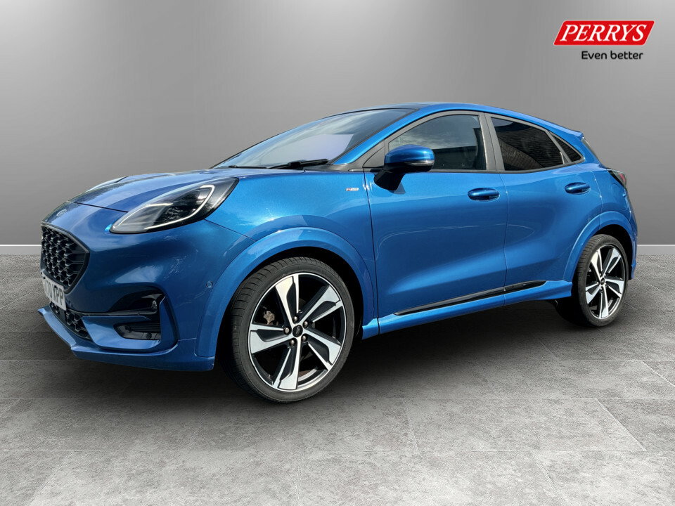 Ford Puma 1.0 Ecoboost Hybrid Mhev 155 St-line X 1St Ed GK70XPP Blue #3