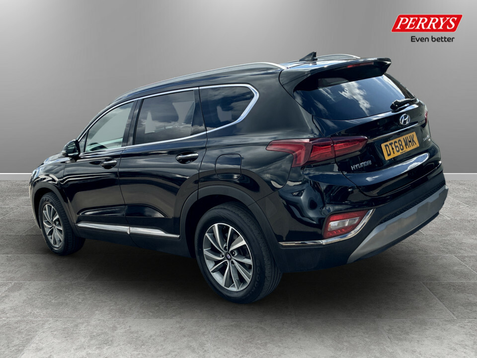 Hyundai Santa Fe 2.2 Crdi Premium 4Wd Black #5