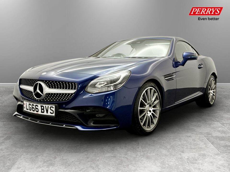Mercedes-Benz SLC Slc 200 Amg Line 9G-tronic Blue #4