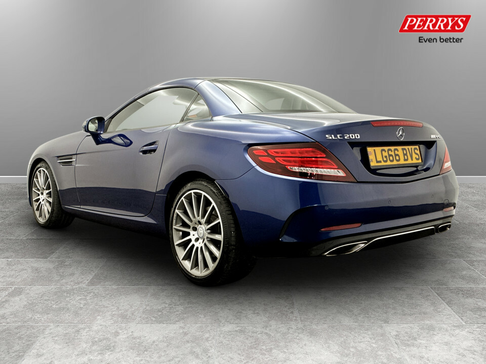 Mercedes-Benz SLC Slc 200 Amg Line 9G-tronic Blue #6