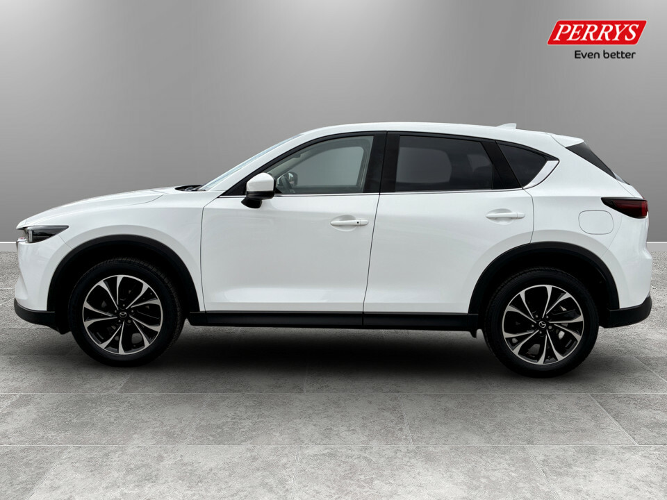 Mazda CX-5 2.0 E-skyactiv G Mhev Exclusive-line ST23TEJ White #4