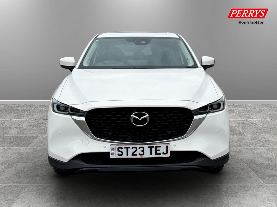 Mazda CX-5 2.0 E-skyactiv G Mhev Exclusive-line ST23TEJ White #2