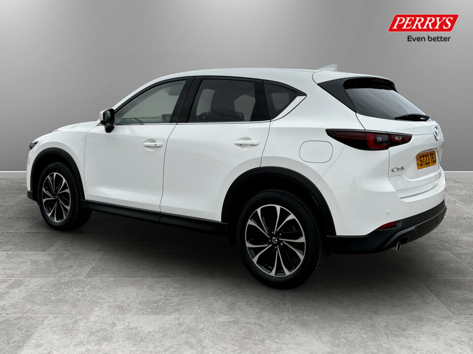 Mazda CX-5 2.0 E-skyactiv G Mhev Exclusive-line ST23TEJ White #5