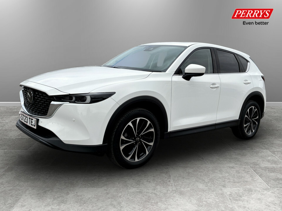 Mazda CX-5 2.0 E-skyactiv G Mhev Exclusive-line ST23TEJ White #3