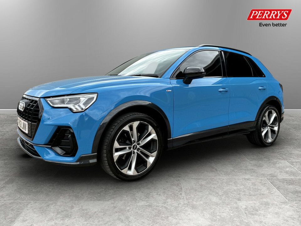 Audi Q3 35 Tfsi Black Edition S Tronic PK21JNV Blue #3