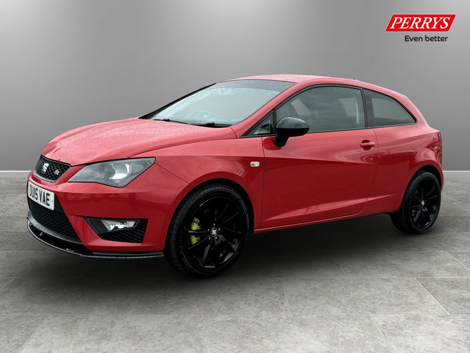 Seat Ibiza 1.4 Tsi Act Fr Black DU15VAE Red #3