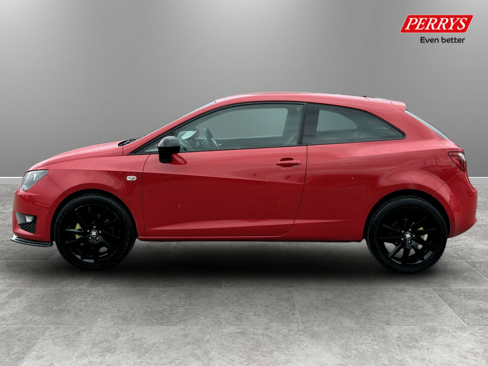 Seat Ibiza 1.4 Tsi Act Fr Black DU15VAE Red #4