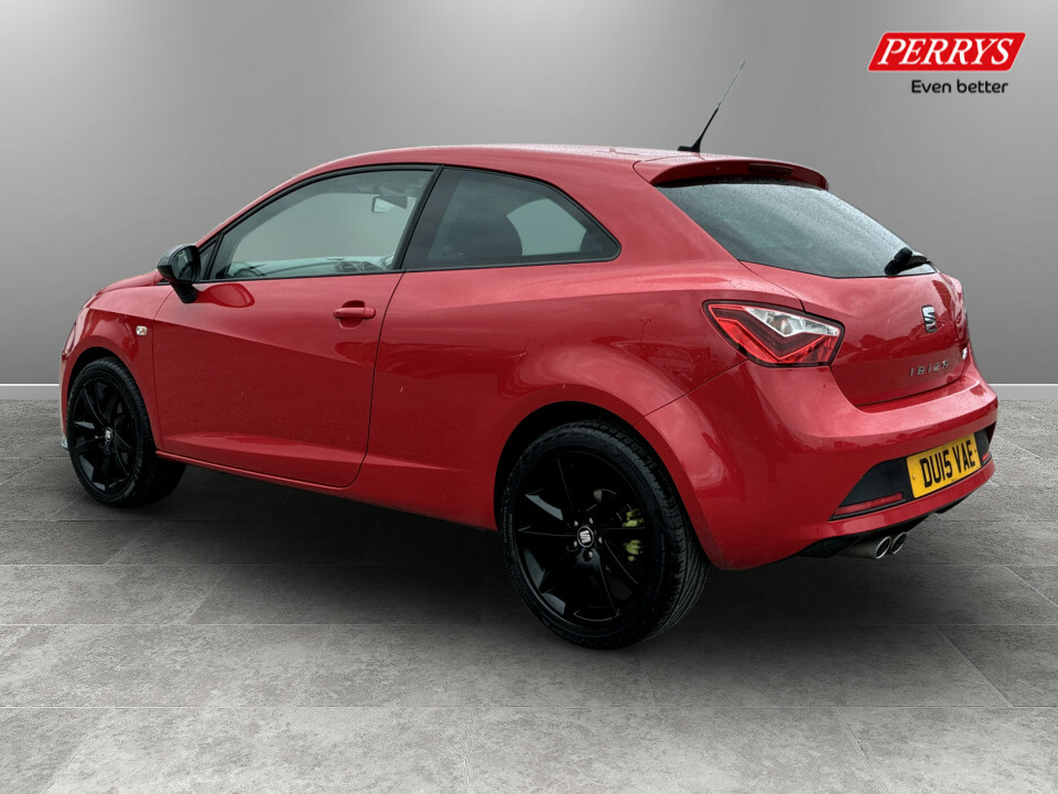 Seat Ibiza 1.4 Tsi Act Fr Black DU15VAE Red #5
