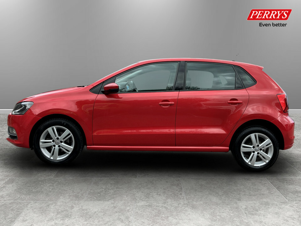 Volkswagen Polo 1.0 75 Match Edition GF17VHA Red #4