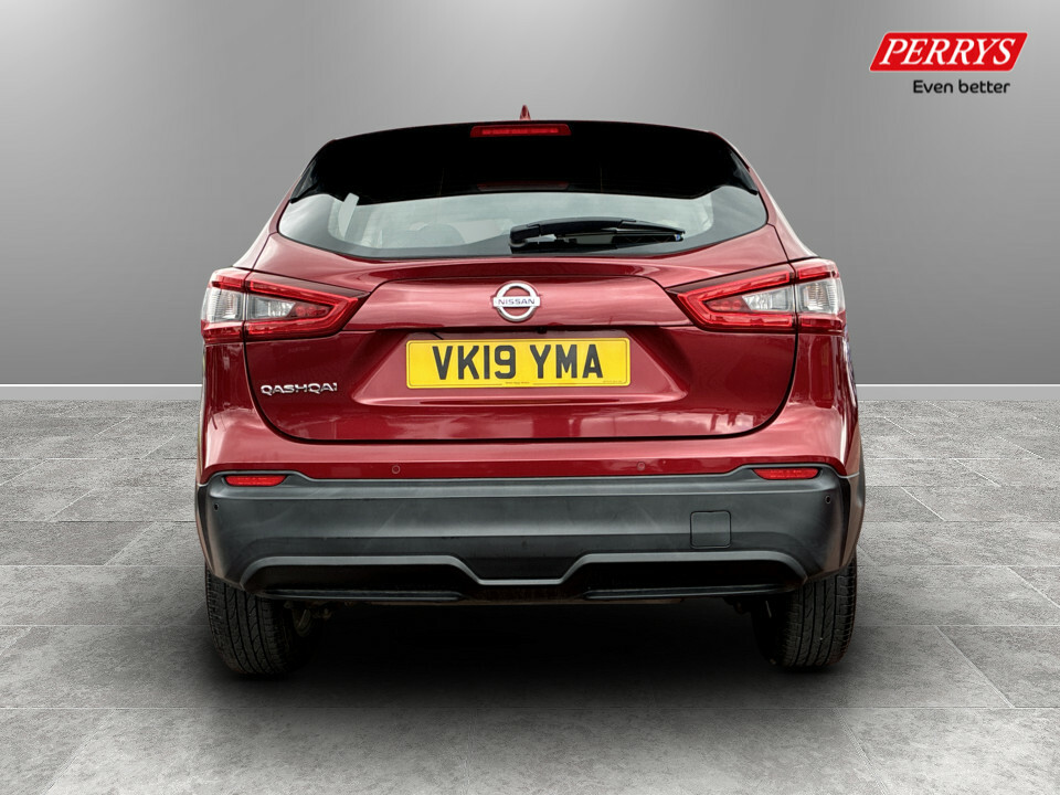 Nissan Qashqai 1.3 Dig-t Acenta Premium VK19YMA Red #6