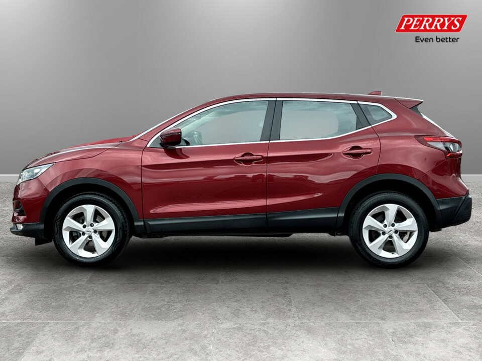 Nissan Qashqai 1.3 Dig-t Acenta Premium VK19YMA Red #4