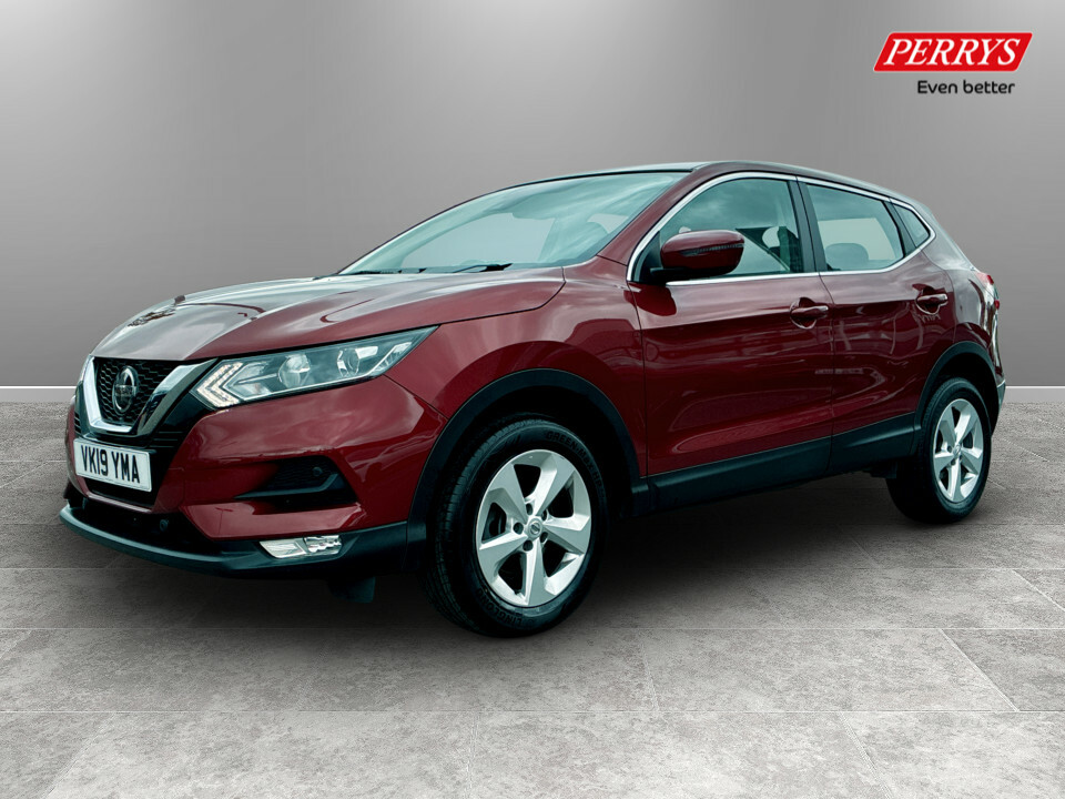 Nissan Qashqai 1.3 Dig-t Acenta Premium VK19YMA Red #3
