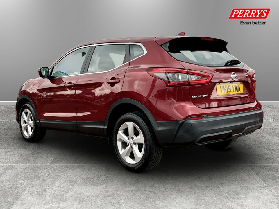 Nissan Qashqai 1.3 Dig-t Acenta Premium VK19YMA Red #5