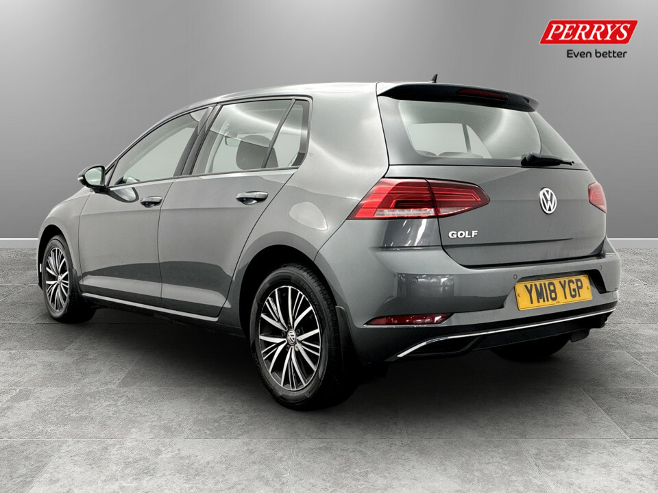 Volkswagen Golf 1.6 Tdi Se Nav Dsg YM18YGP Grey #5