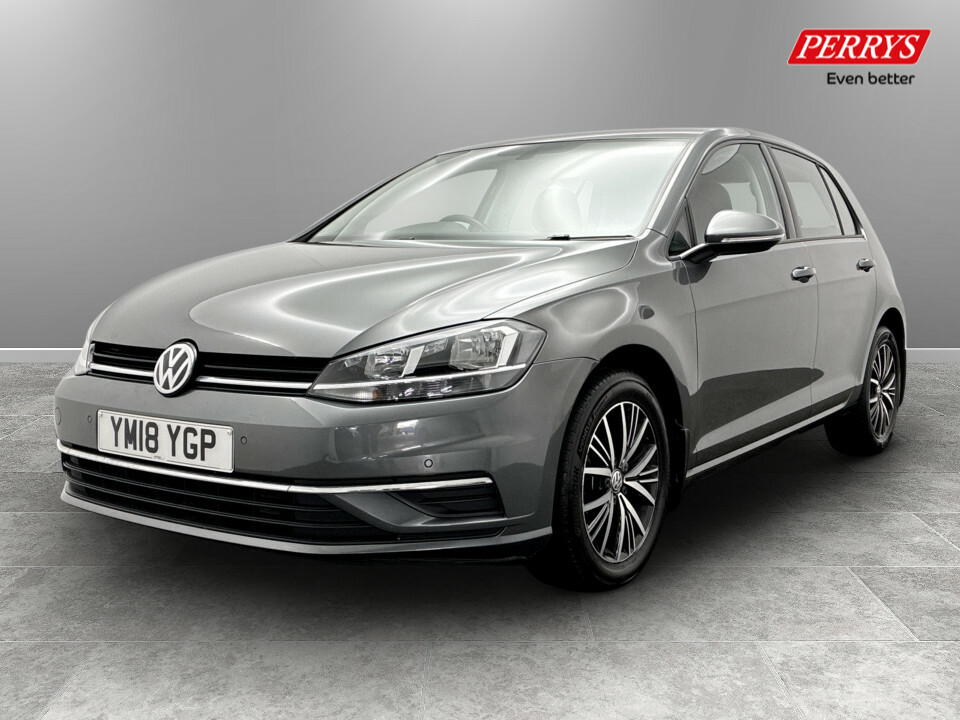 Volkswagen Golf 1.6 Tdi Se Nav Dsg YM18YGP Grey #3