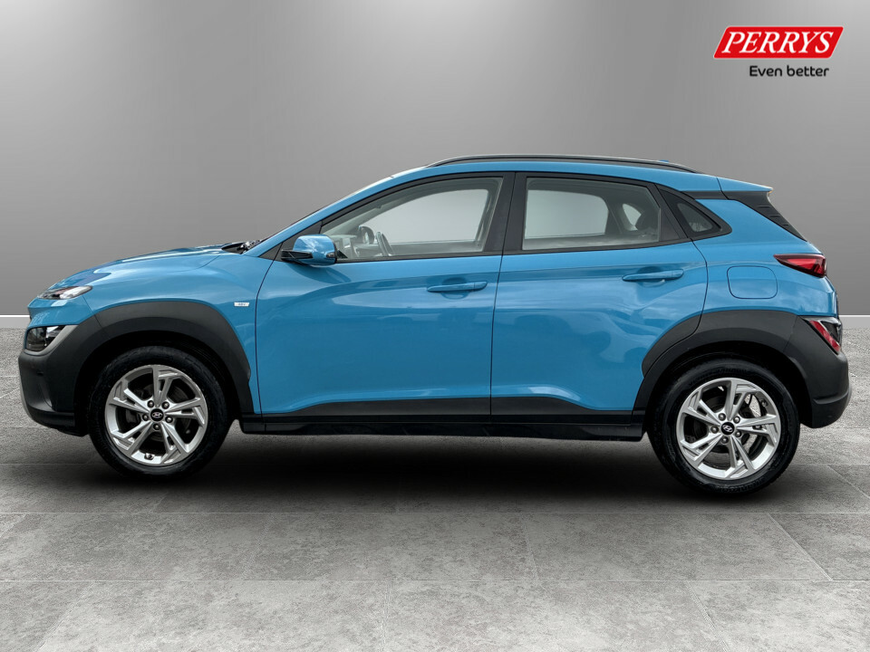 Hyundai Kona 1.0 Tgdi 48V Mhev Se Connect HT72KWW Blue #4
