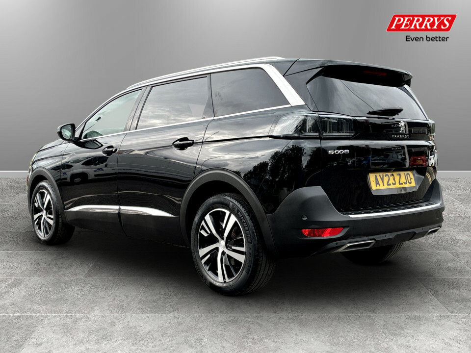 Peugeot 5008 1.5 Bluehdi Gt Eat8 AY23ZJO Black #5