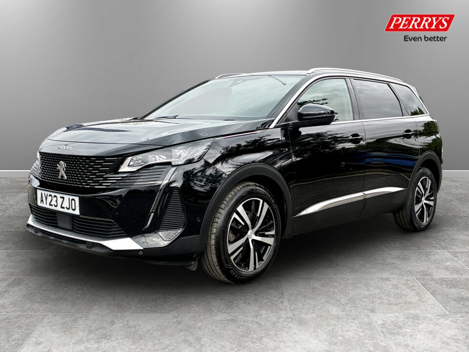 Peugeot 5008 1.5 Bluehdi Gt Eat8 AY23ZJO Black #3