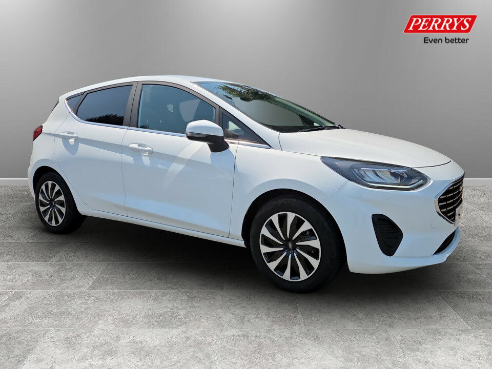 Ford Fiesta Fiesta Titanium 1.0L Ecoboost 125Ps Mhev Fw White