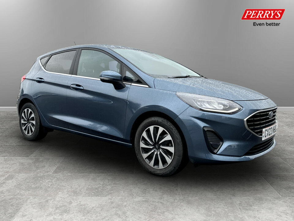 Ford Fiesta Fiesta Titanium 1.0L Ecoboost 125Ps Mhev Fw Blue