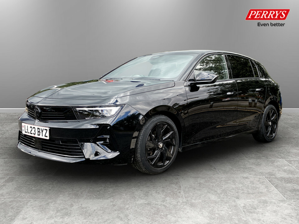 Vauxhall Astra 1.2 Turbo 130 Gs LL23BYZ Black #3
