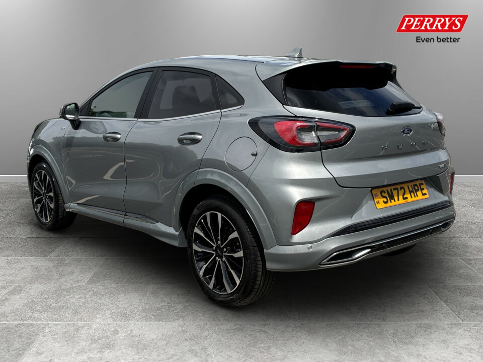 Ford Puma 1.0 Ecoboost Hybr Mhev 155 St-line Vignale Dct SM72HPE Silver #5