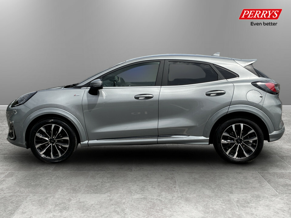 Ford Puma 1.0 Ecoboost Hybr Mhev 155 St-line Vignale Dct SM72HPE Silver #4