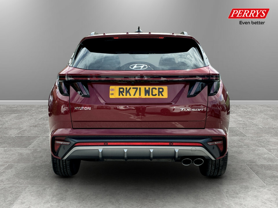 Hyundai Tucson 1.6 Tgdi N Line S 2Wd RK71WCR Red #6