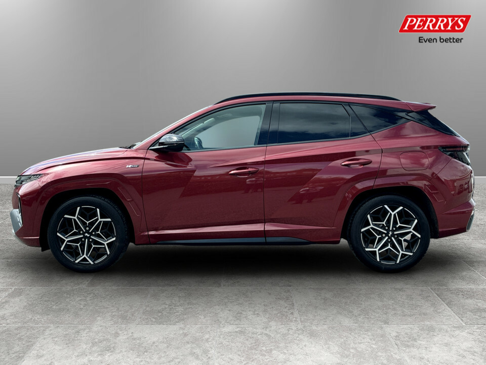 Hyundai Tucson 1.6 Tgdi N Line S 2Wd RK71WCR Red #4