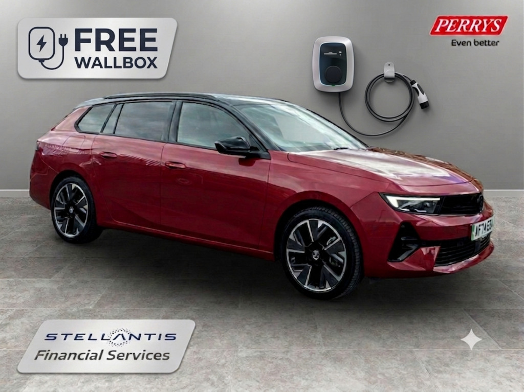 Vauxhall Astra 115Kw Ultimate 54Kwh Red