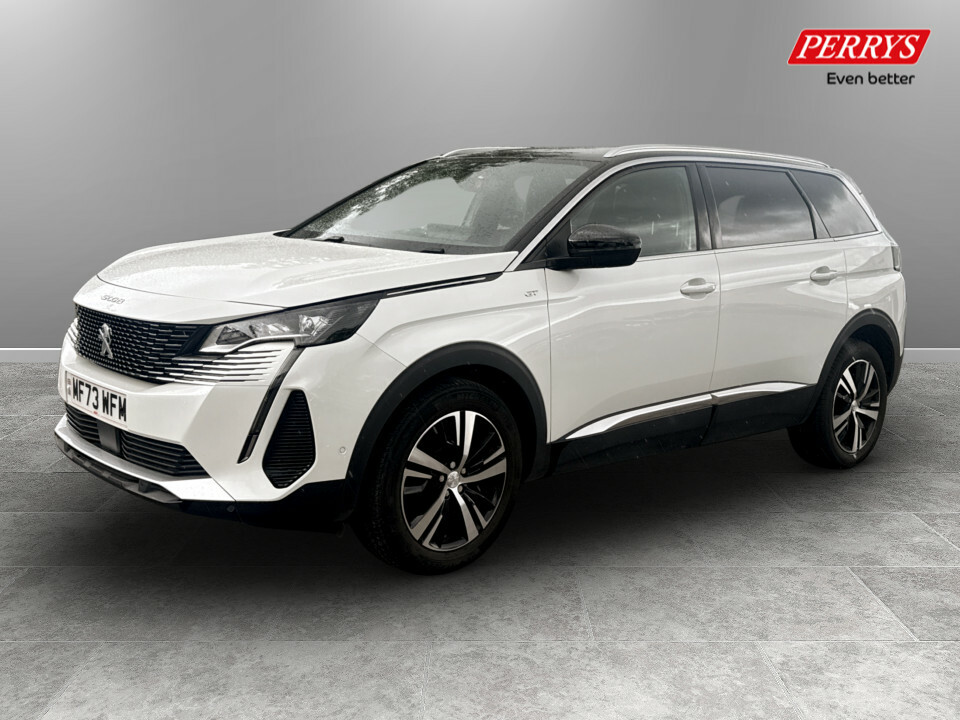 Peugeot 5008 1.5 Bluehdi Gt Eat8 MF73WFM White #3