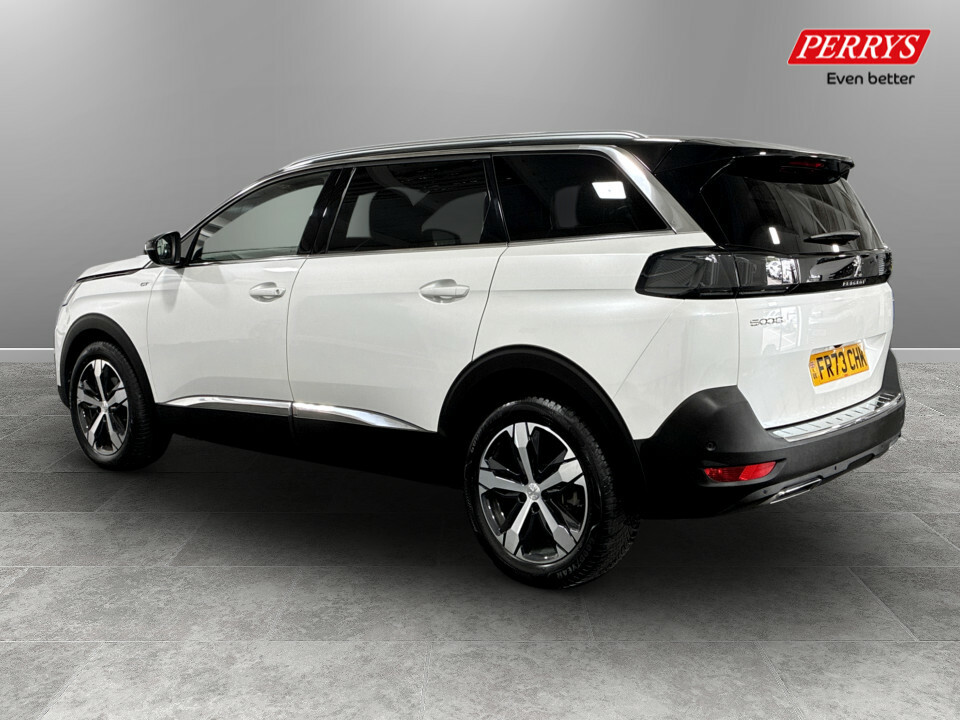 Peugeot 5008 1.5 Bluehdi Gt Eat8 FR73CHK White #5