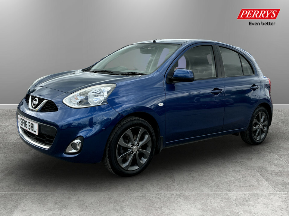 Nissan Micra 1.2 Dig-s Tekna SF16BRL Blue #3