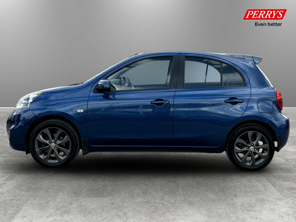 Nissan Micra 1.2 Dig-s Tekna SF16BRL Blue #4