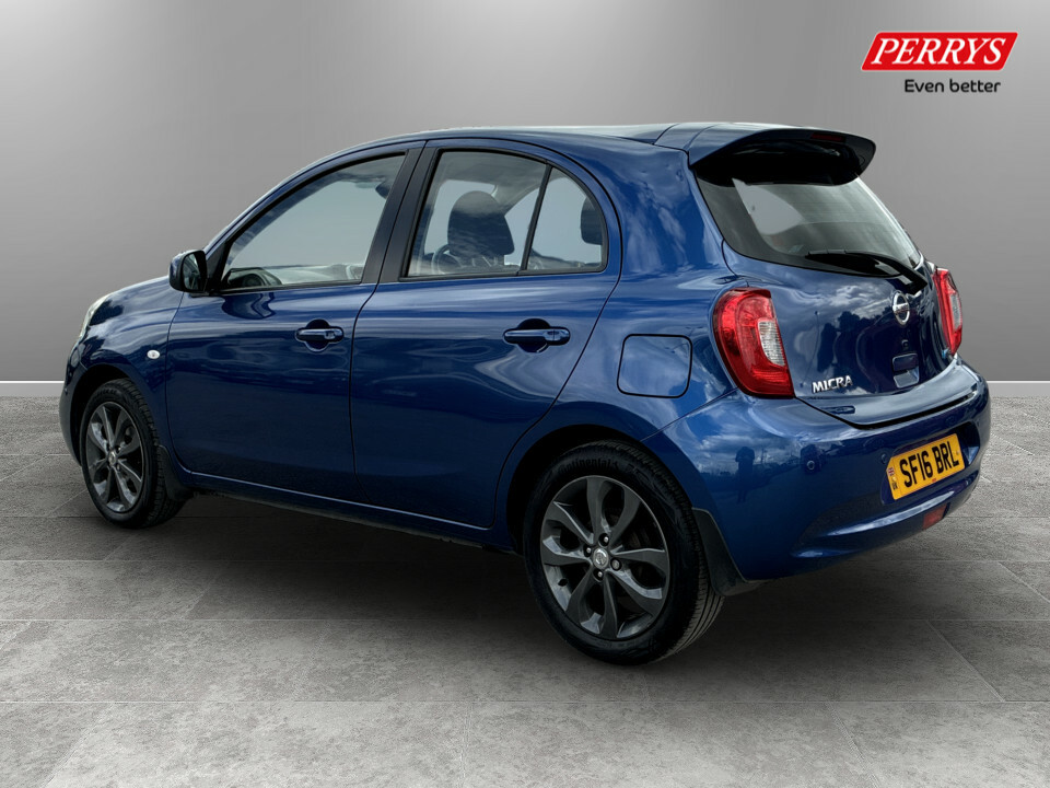 Nissan Micra 1.2 Dig-s Tekna SF16BRL Blue #5