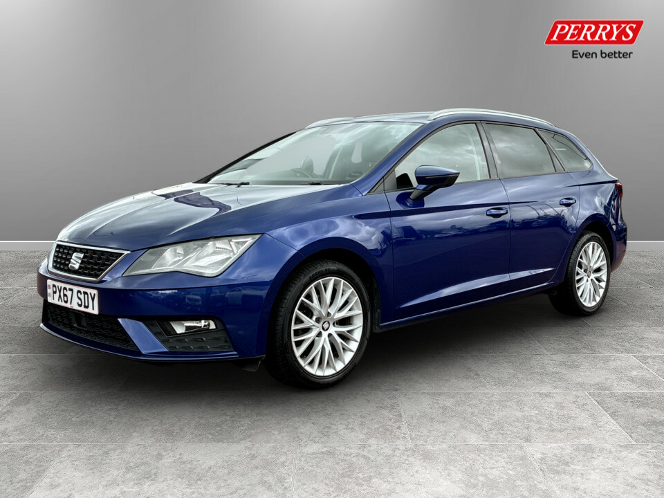 Seat Leon 1.6 Tdi Se Dynamic Technology PX67SDY Blue #3