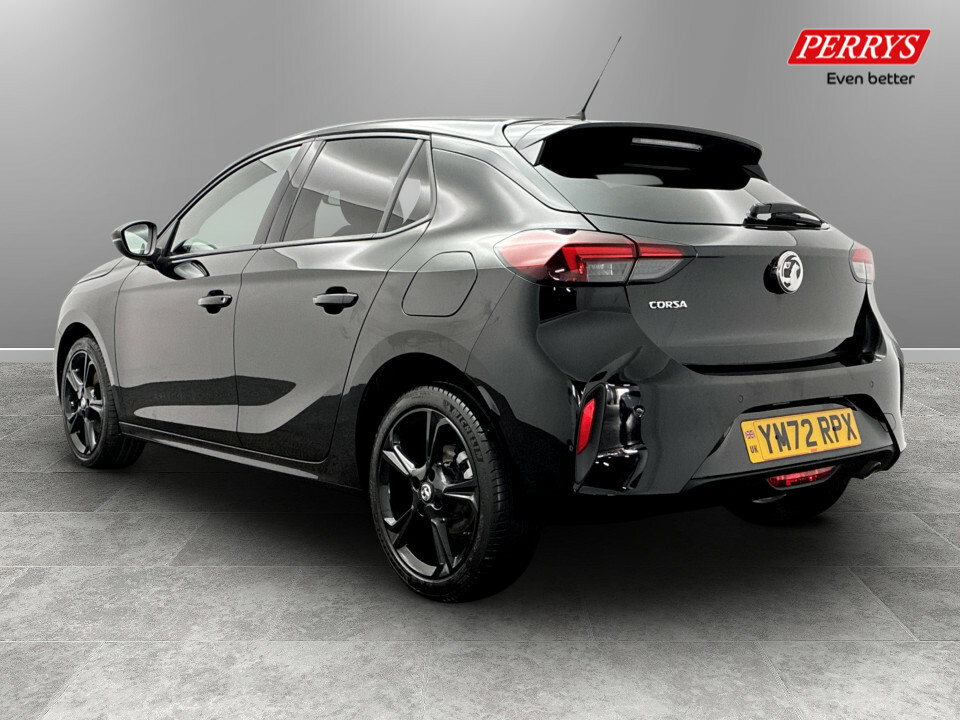 Vauxhall Corsa 1.2 Turbo Gs YM72RPX Black #5