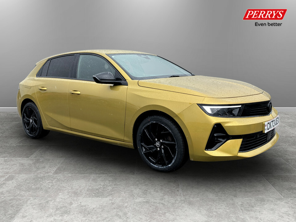 Vauxhall Astra 1.2 Turbo 130 Gs Yellow