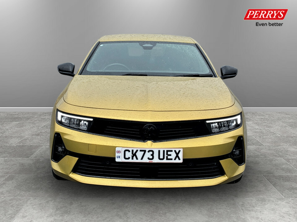 Vauxhall Astra 1.2 Turbo 130 Gs CK73UEX Yellow #2